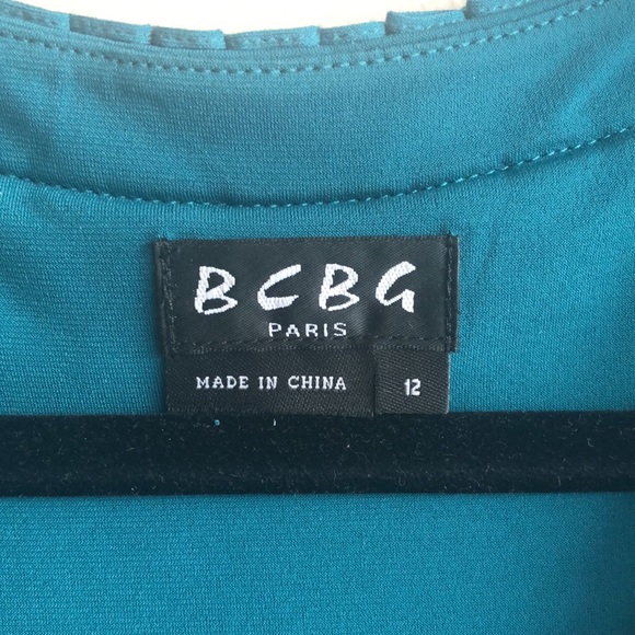 BCBG Teal dress - Picture 3 of 3
